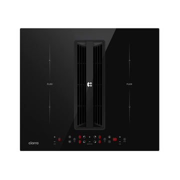 Ciarra ONE 59cm Electric Induction Hob with Integrated Plasma System CBBEH594BBFF Extractor Hob